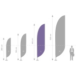 Standard stiebas L - 450 cm