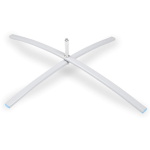 Vamzdelinis kryžminis pagrindas - pilkos spalvos