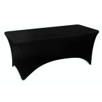 Juoda elastinga staltiesė E180 stalui