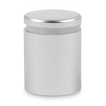 Distancinis laikiklis iš aliuminio - 25x19, matinis sidabras