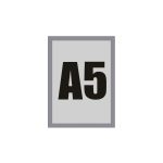 MAGNETIC RĖMELIS A5 - SIDABRINIS