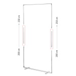 LONG SET 2.5, skirtas MEGA SEG™ 100x200