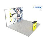 LUMIX™ parodos stendas 16 m² (4x4) pusiasalis