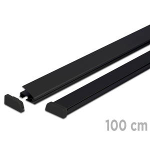 Standard plakatų laikikliai 100 cm - juoda