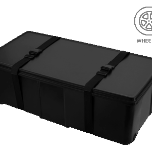 Saver case - mugės dėklas ant ratukų su parodų stalas galimybe