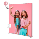 LUMIX™ BLACK sistema 200x250 - Premium krepšį ant ratukų