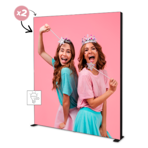 LUMIX™ BLACK sistema 200x250 - Premium krepšį ant ratukų