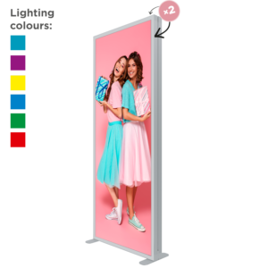 Sienelė LUMIX™ RGB 100x250