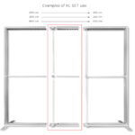 XL set 50 (horizontaliai) skirtas LUNIX™