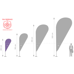 PRO stiebas S - 290 cm