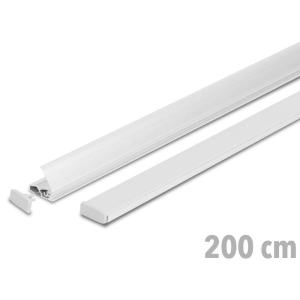 Twin plakatų laikikliai - 200 cm