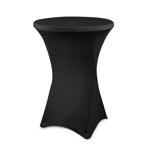 Juoda elastinga staltiesė C80 stalui
