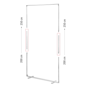 LONG SET 2.5, skirtas MEGA SEG™ 100x200