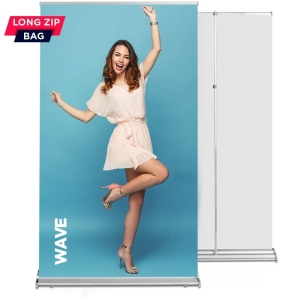 Roll up Wave 120x220 - reguliuojamas stiebas, grafikos mainų sistema