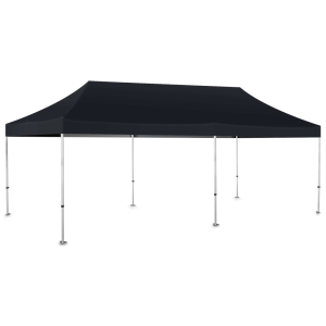 Stogas palapinei 3x6 - juoda