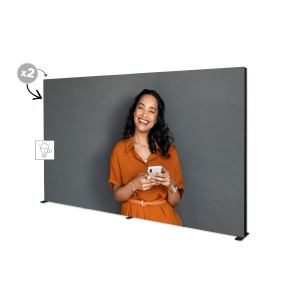 LUNIX™ BLACK 400x250 - Premium krepšį ant ratukų